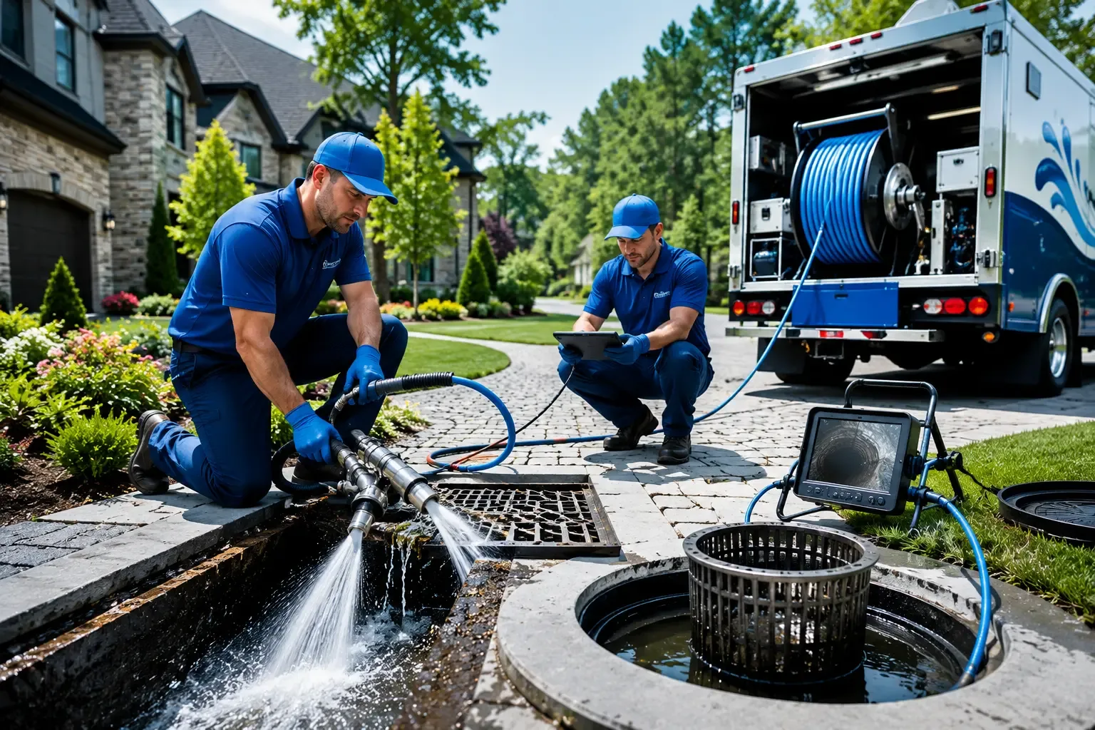 Local outdoor drain cleaning professionals in Bismarck, IL