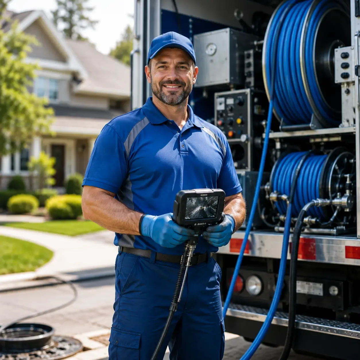 Local outdoor drain cleaning specialists in Bismarck, IL